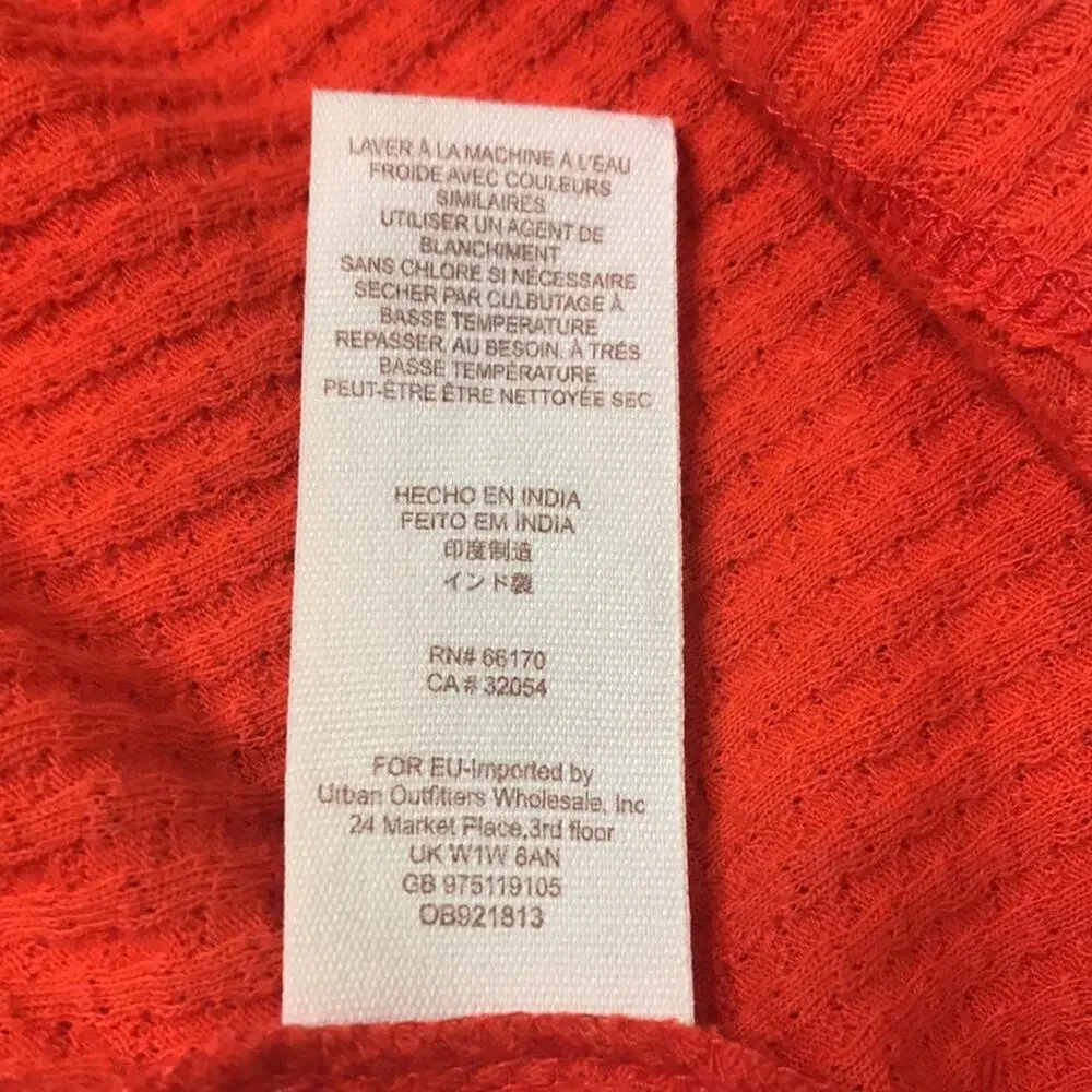 FREE PEOPLE BELL SLEVEE BLOUSE WOMENS SIZE M